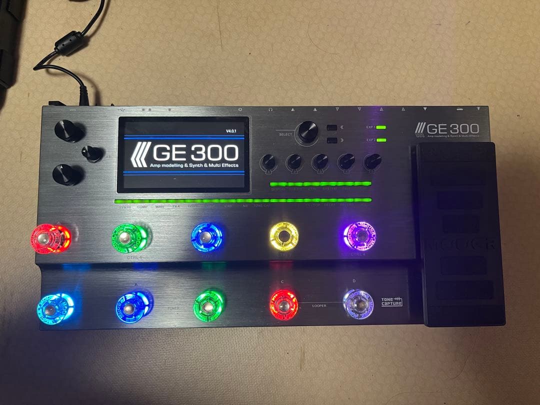 Mooer GE300 ギターエフェクター Amazon | Mooer GE300 マルチエフェクター | マルチエフェクター