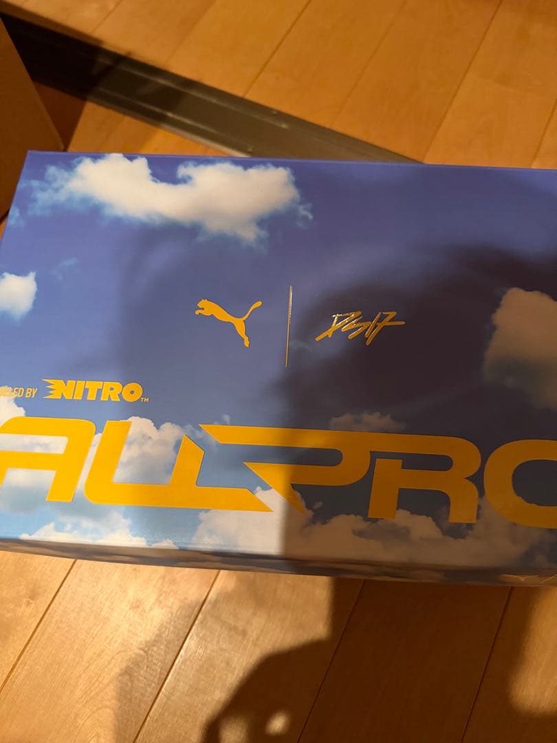 Puma Nitro DENNISSCHRODER 青/雲模様 シューズ - メルカリ