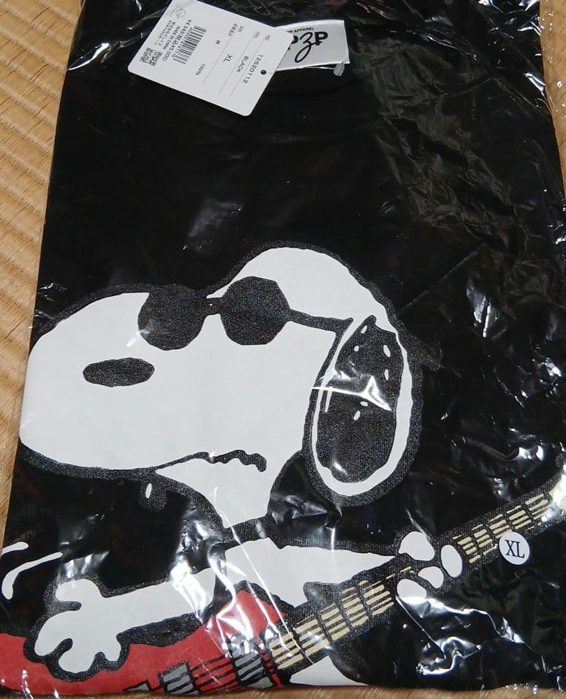 LOUDNESS×Zepp×スヌーピー コラボTシャツ ブラック　XL サイズ
