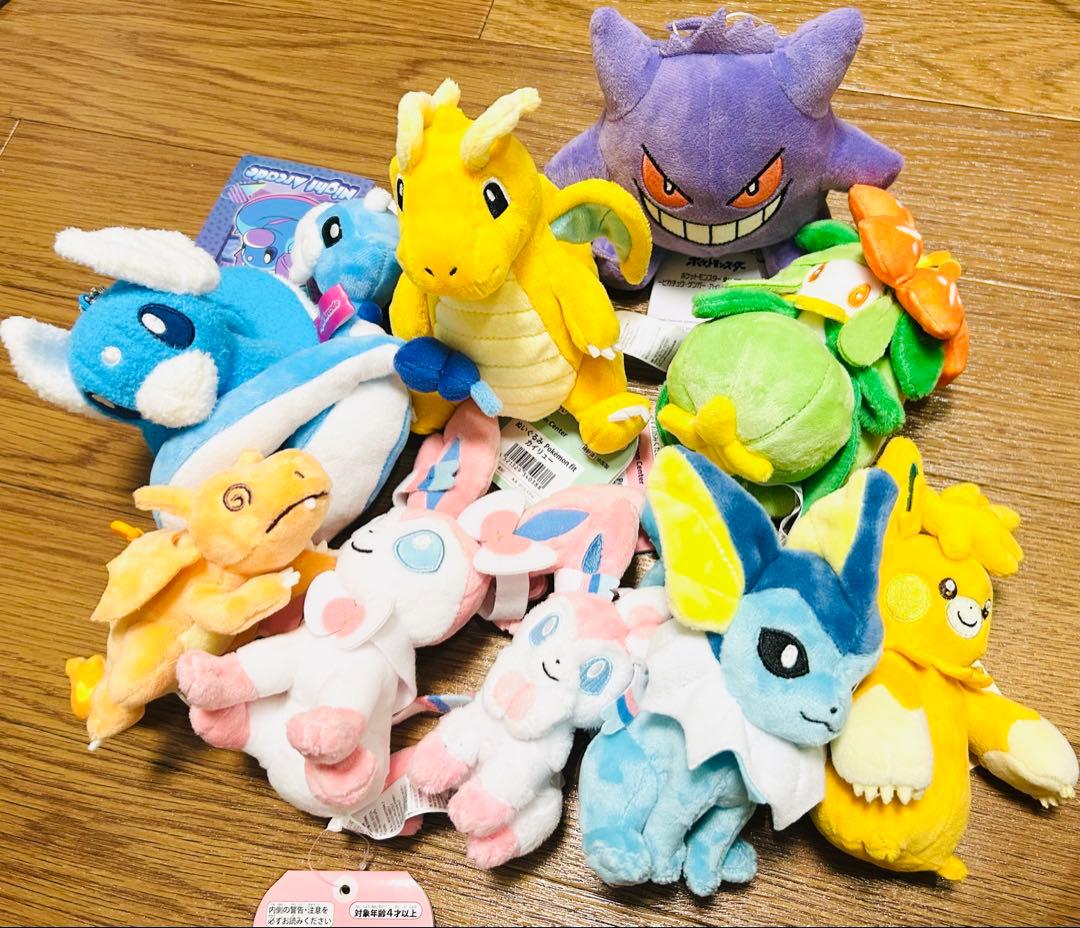ポケモンセンター　ぬいぐるみ　マスコット　まとめ売り ポケモンセンター ぬいぐるみ まとめ - メルカリ