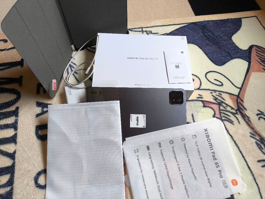 Androidタブレット本体 Xiaomi Pad 6s pro Xiaomi Pad 6S Pro 12.4発売、約7万円からのハイエンドAndroid