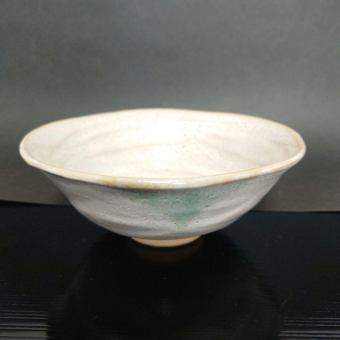 赤膚焼 二代 大塩昭山作　 抹茶茶碗 　平茶碗　茶道具 奈良絵抹茶茶碗「並形」 | 赤膚焼窯元 大塩昭山