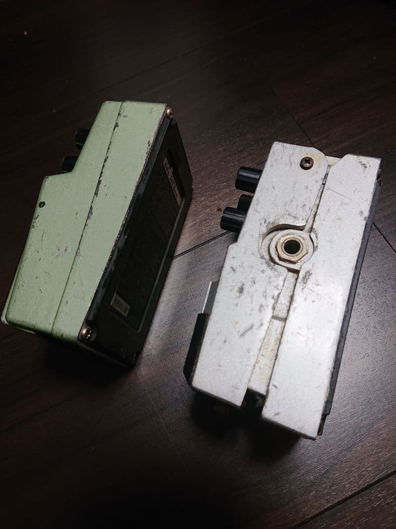 昭和62年 年代物 38年前のプレミアム音響機エフェクター ディレイ&フェイザー