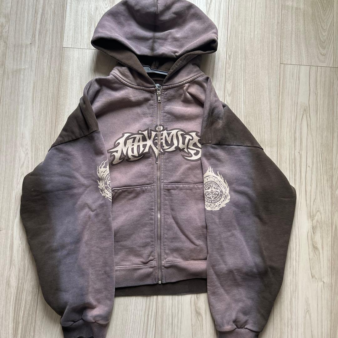 ミュージシャン TRAVIS SCOTT ZIP HOODIE CACTUS JACK M