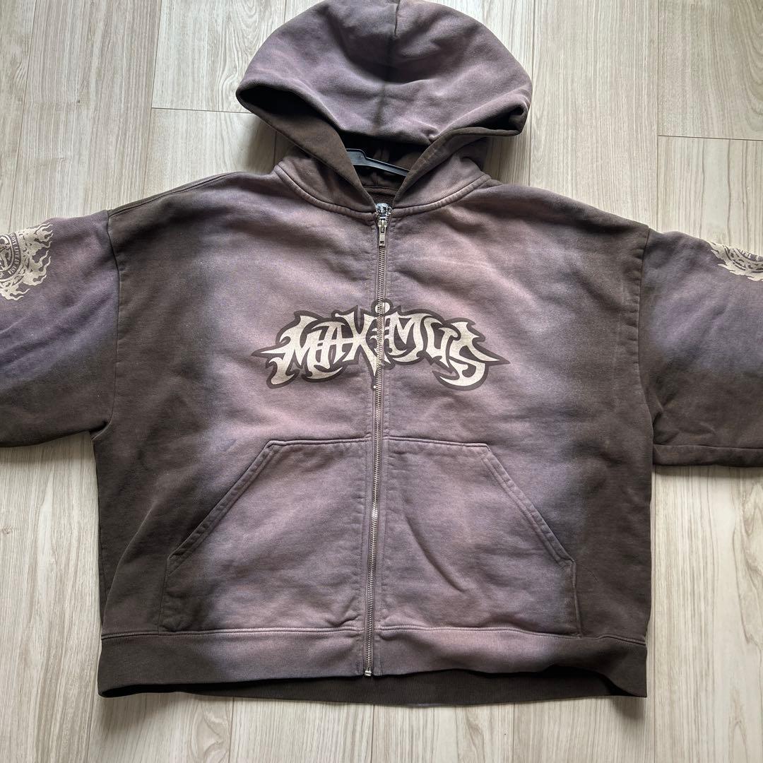 ミュージシャン TRAVIS SCOTT ZIP HOODIE CACTUS JACK M