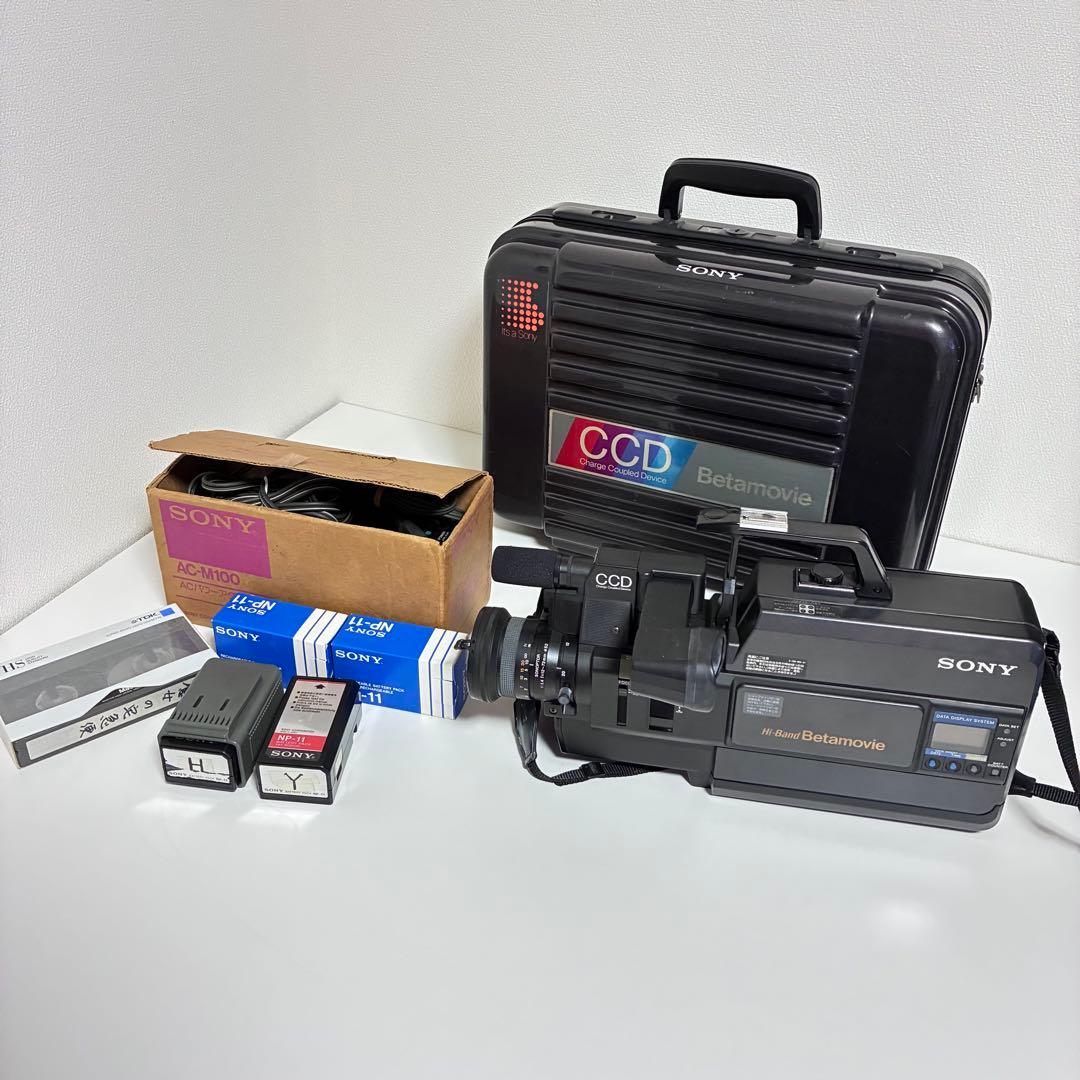 SONY ベータムービー ビデオカメラ BMC-600 - メルカリ