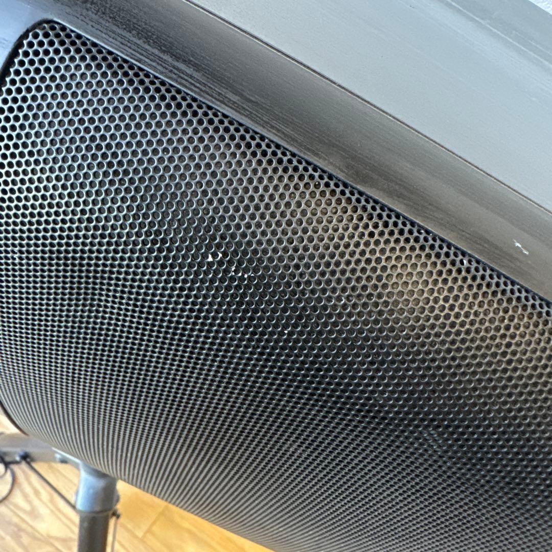 スタンド付き KORG スピーカー ブラック 二つのユニット