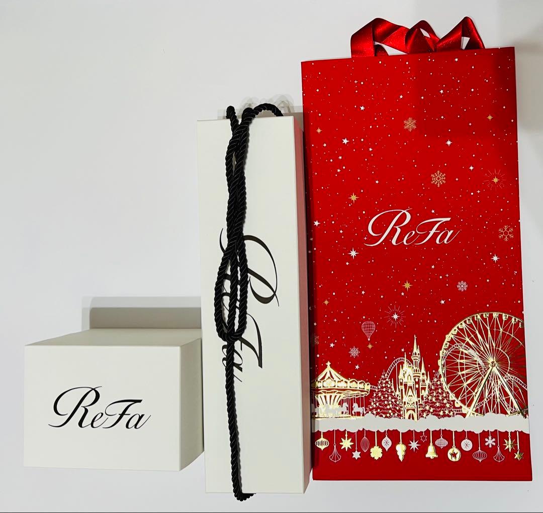 ReFa ストレートアイロン プロ ピンク＆ホルダー&限定ショッパー3点