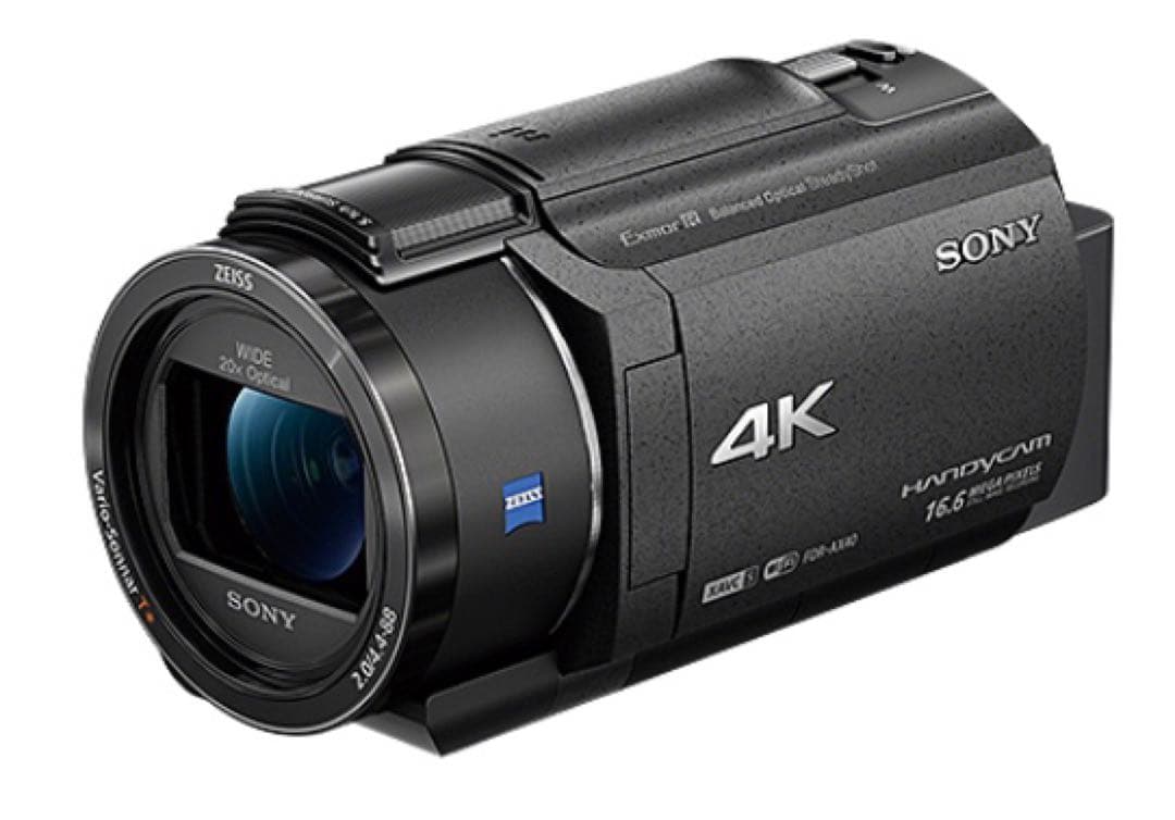 SONYデジタルビデオカメラ  【FDR-AX40】 Amazon | SONY ビデオカメラ FDR-AX40 4K 64GB 光学20倍 ブラック