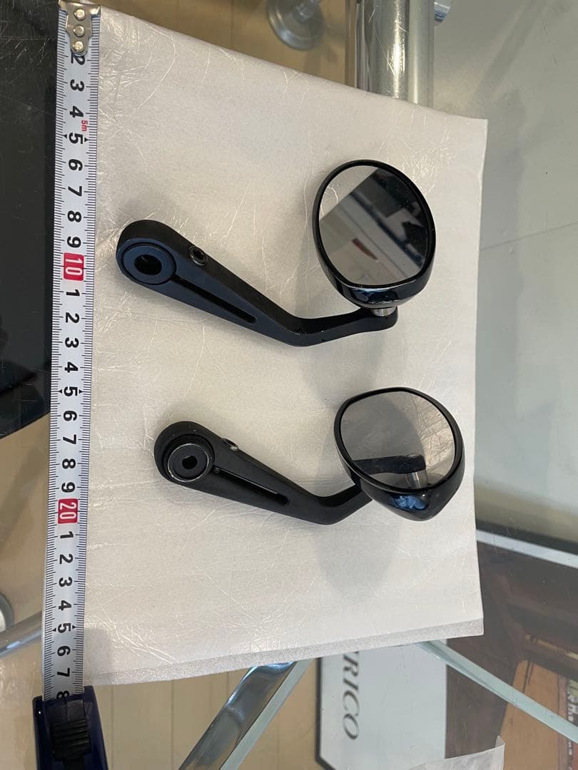 トライアンフ　ストリートトリプル675 バーエンドミラー 2個セット ハンドルバー エンドミラー Triumph トライアンフ ロケット3