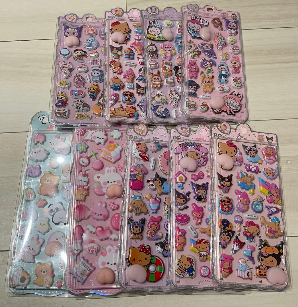 新品　ボンボンドロップシール　サンリオ　たまごっち　国内正規品　102枚セット