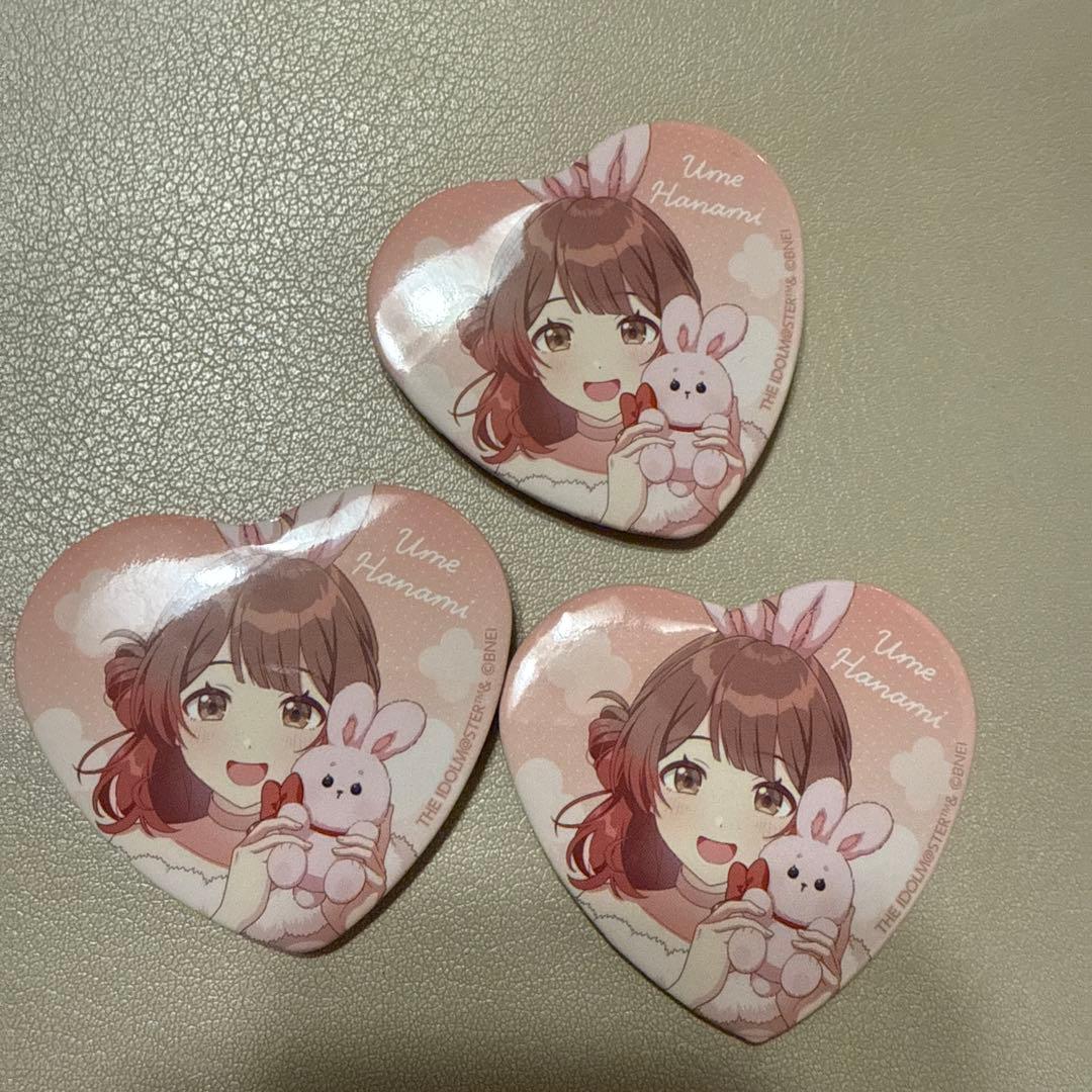 学マス 花海佑芽 ハート缶バッジ GiGO - メルカリ