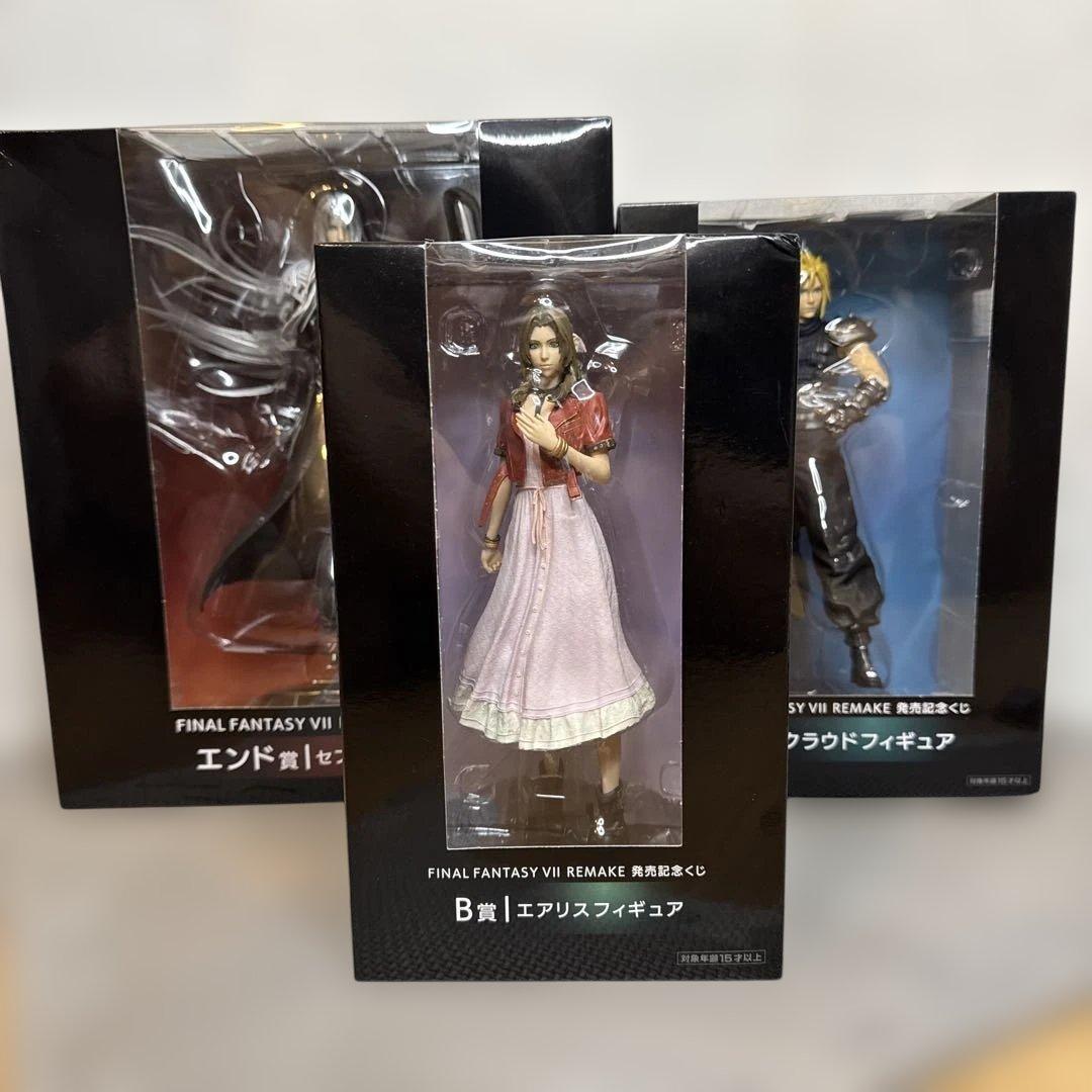 【フィギュアセット】FINAL FANTASY Ⅶ REMAKE 発売記念くじ FINAL FANTASY VII REBIRTH 発売記念くじ」3月2日発売のお知らせ