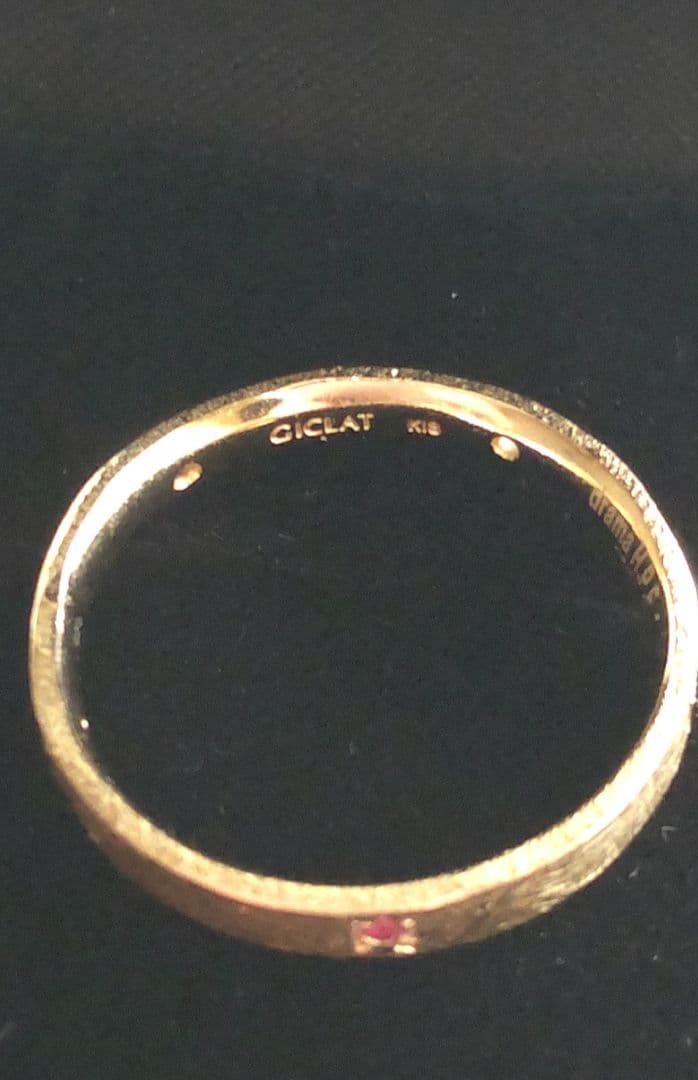 GICLAT 限定発売 ギクラ k18 リング 11号 - メルカリ