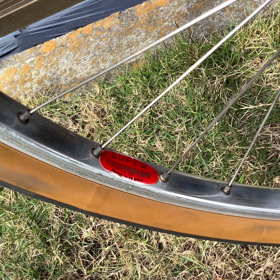 手渡し限定】ZUNOW ランドナー 650×42B ヴィンテージ 補修パーツ付