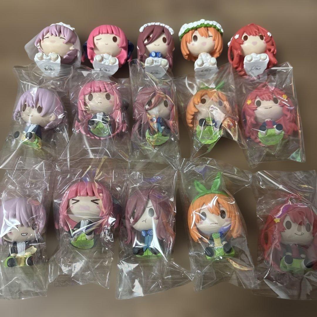 五等分の花嫁 ちょこのっこフィギュア15体セット - メルカリ