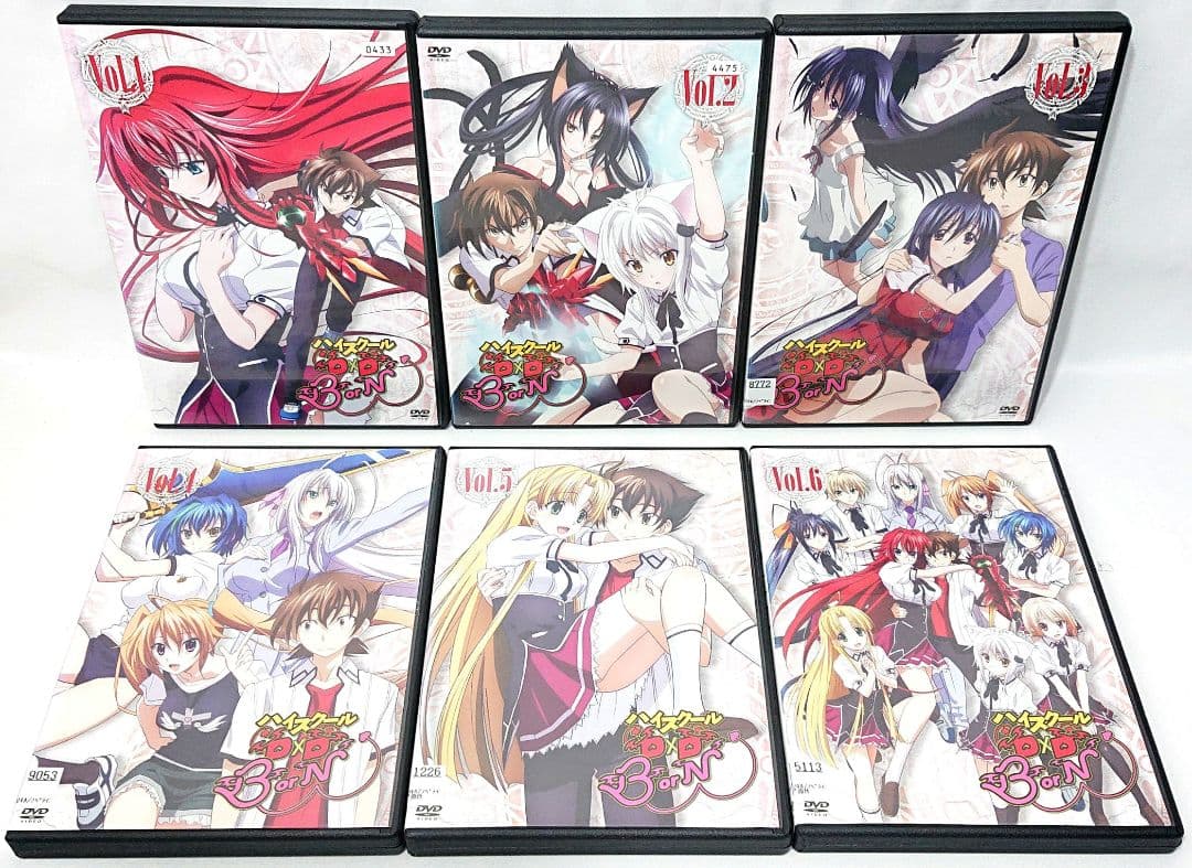 ハイスクールD×D【1期～4期】DVD 全24巻セット