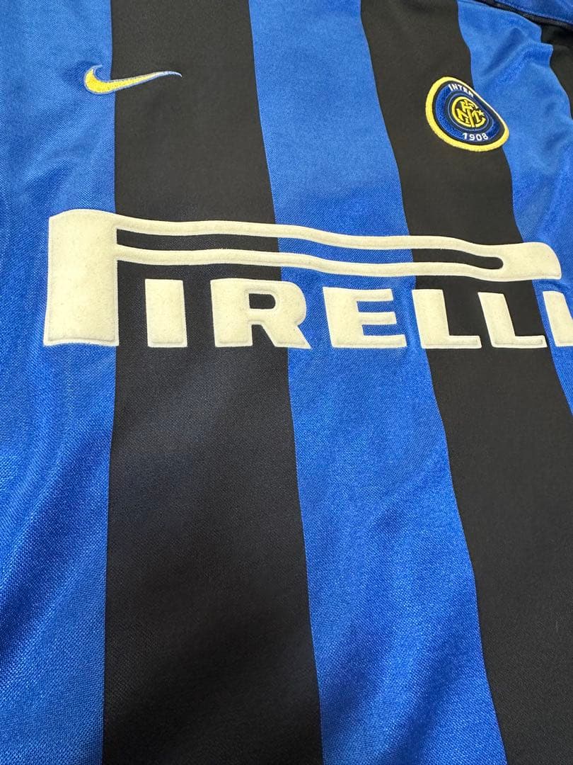 正規品 99/00 インテル•ミラノ ユニフォーム ロナウド Lサイズ - メルカリ