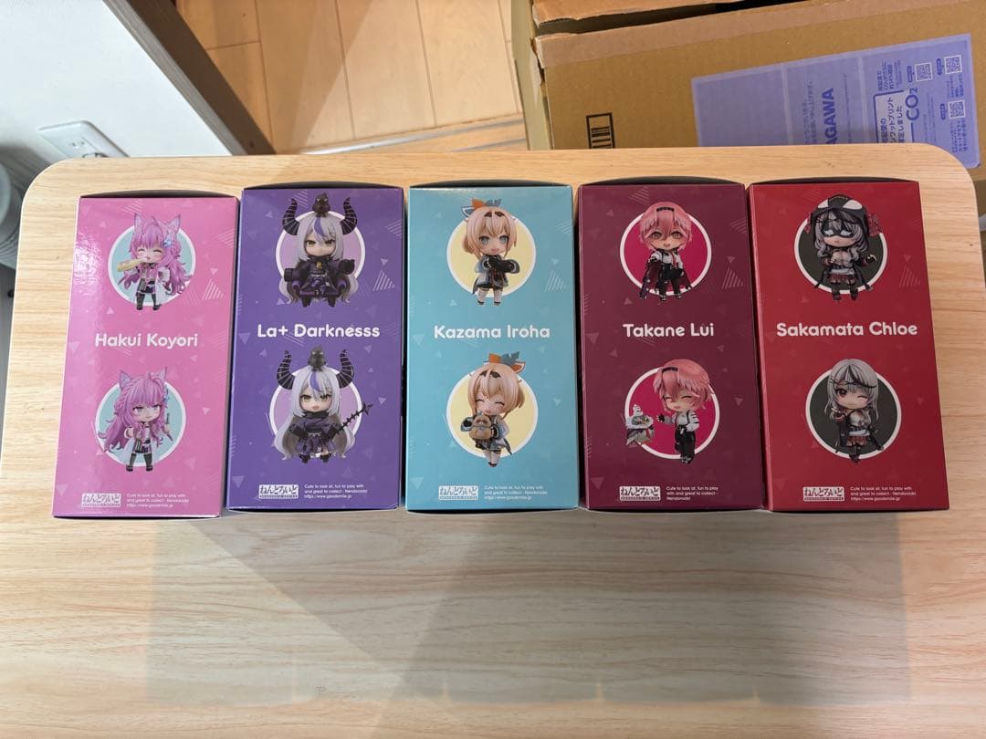 ねんどろいど ホロライブ　秘密結社holoX 5個セット