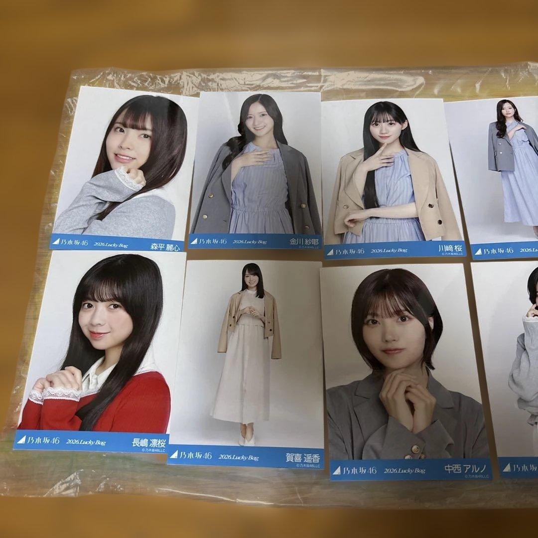 乃木坂46 生写真 2026年 福袋A 10枚 中西アルノ 井上和 川﨑桜 - メルカリ