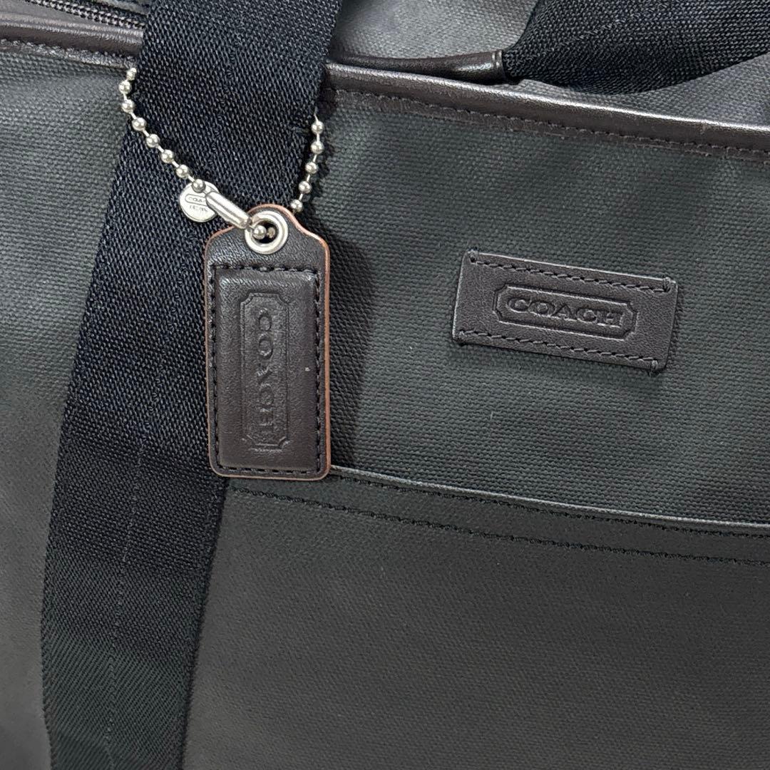 美品 COACH コーチ F70832 トートバッグ 迷彩 PVC ミニポーチ - メルカリ