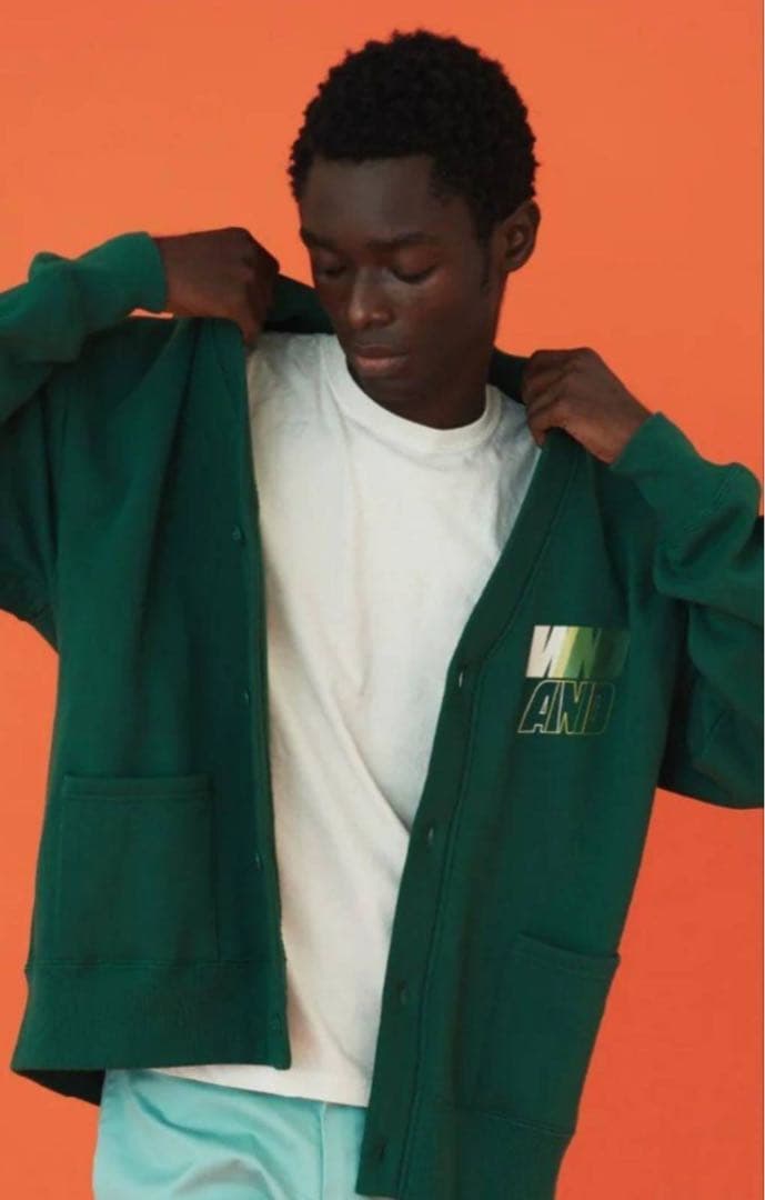 《完売品》WIND AND SEA LOGO SWEAT CARDIGAN