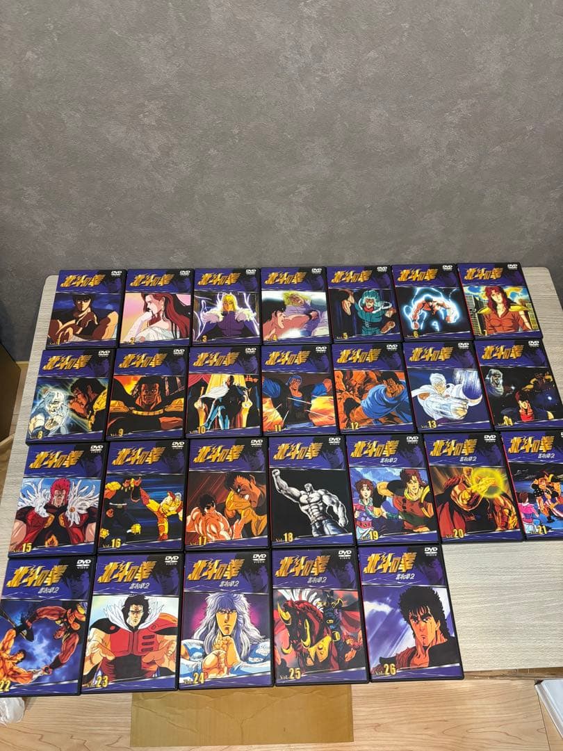 全26巻セット】北斗の拳 TVシリーズ DVD 1〜26巻 全巻セット 完結
