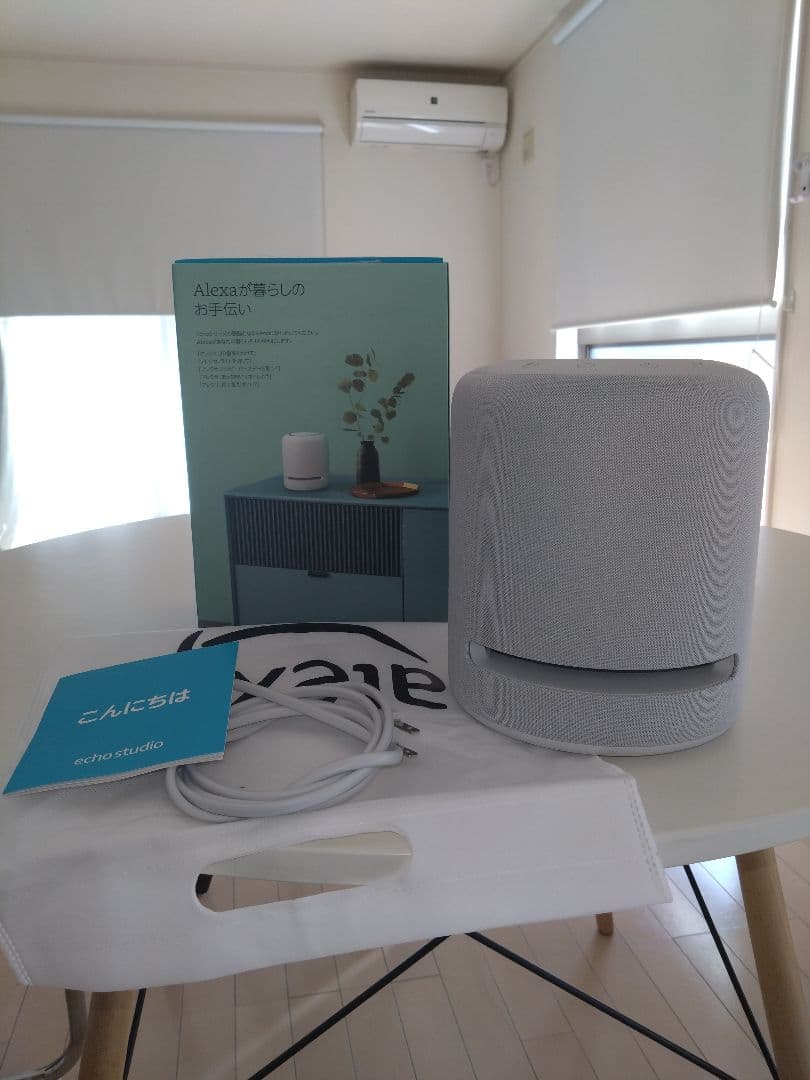 アレクサエコスタジオ Amazon | Echo Studio - Echo史上最高音質のスマートスピーカー with