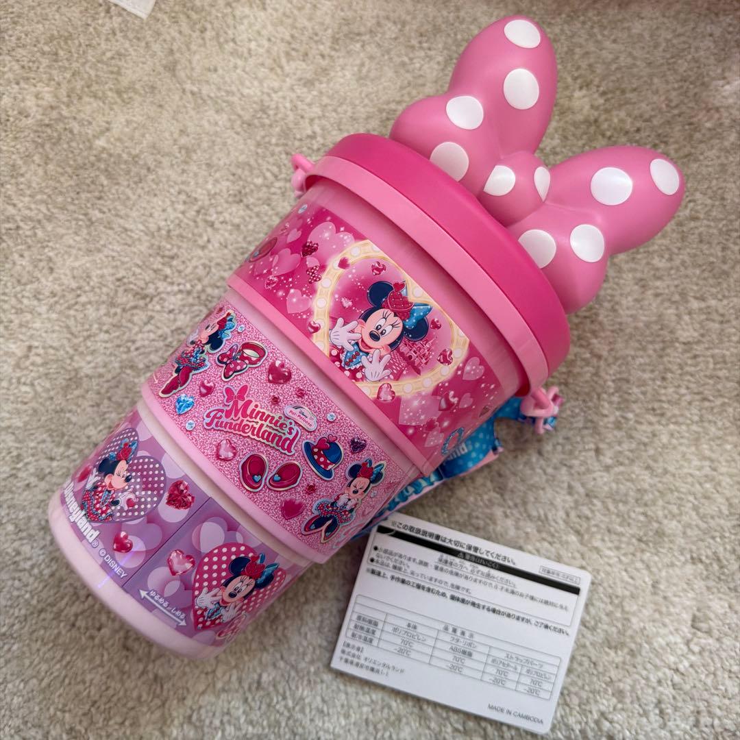 新品タグ付き　ポップコーンバケット　ミニー　ファンダーランド　パルパルーザ