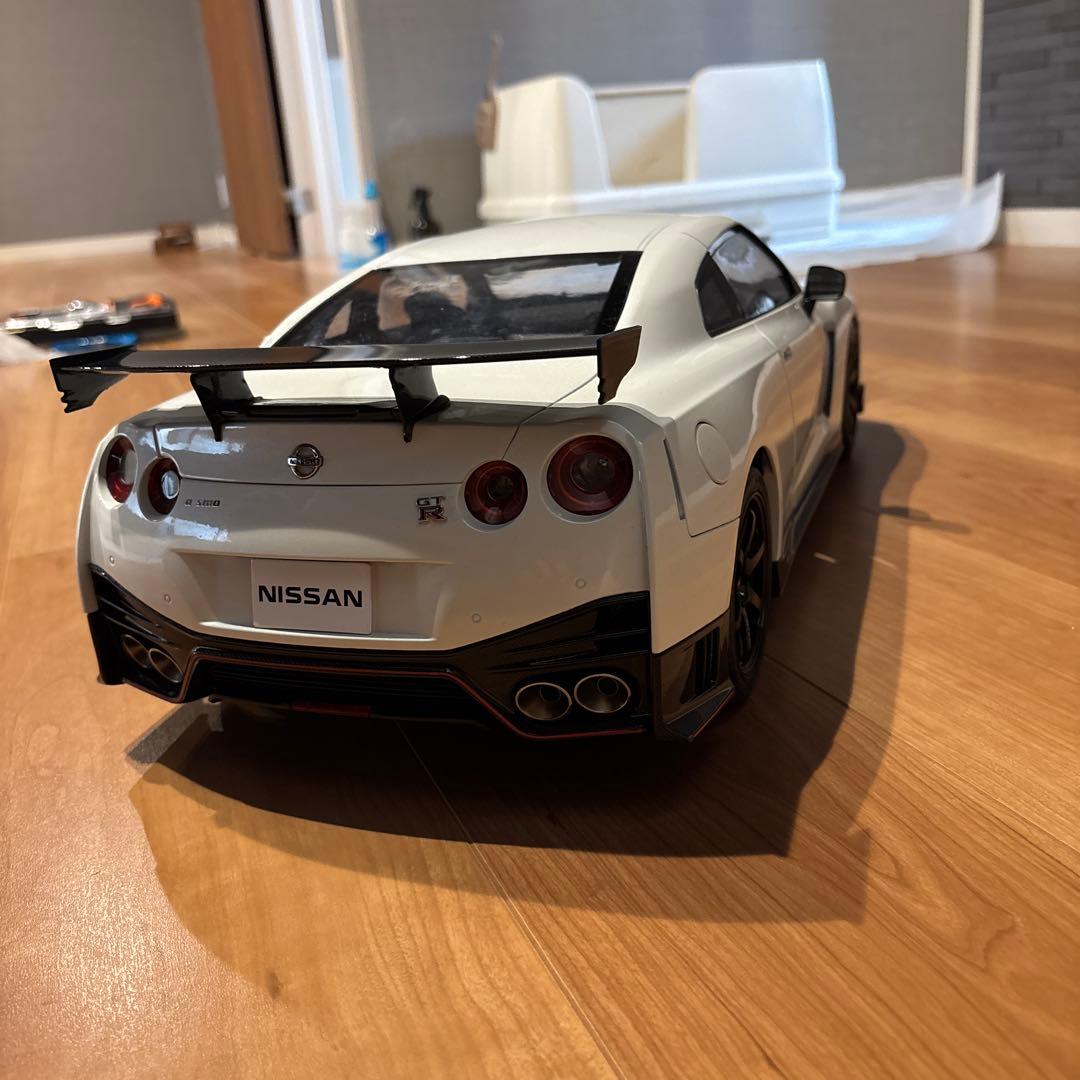 『リアウイング補修歴あり』デアゴスティーニ　1/8 GT-R R35 ニスモ