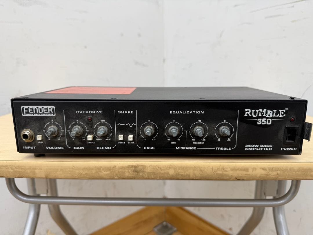 HA373☆Fender☆Rumble 350☆ベースアンプ☆ヘッドアンプ HA373☆Fender☆Rumble 350☆ベースアンプ☆ヘッドアンプ - メルカリ