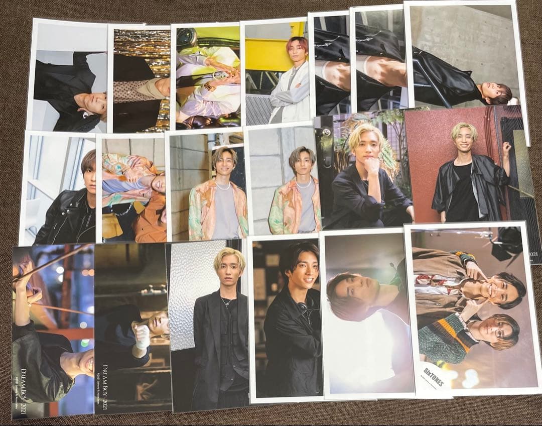 SixTONES まとめ売り CD DVD 公式写真 ステッカー