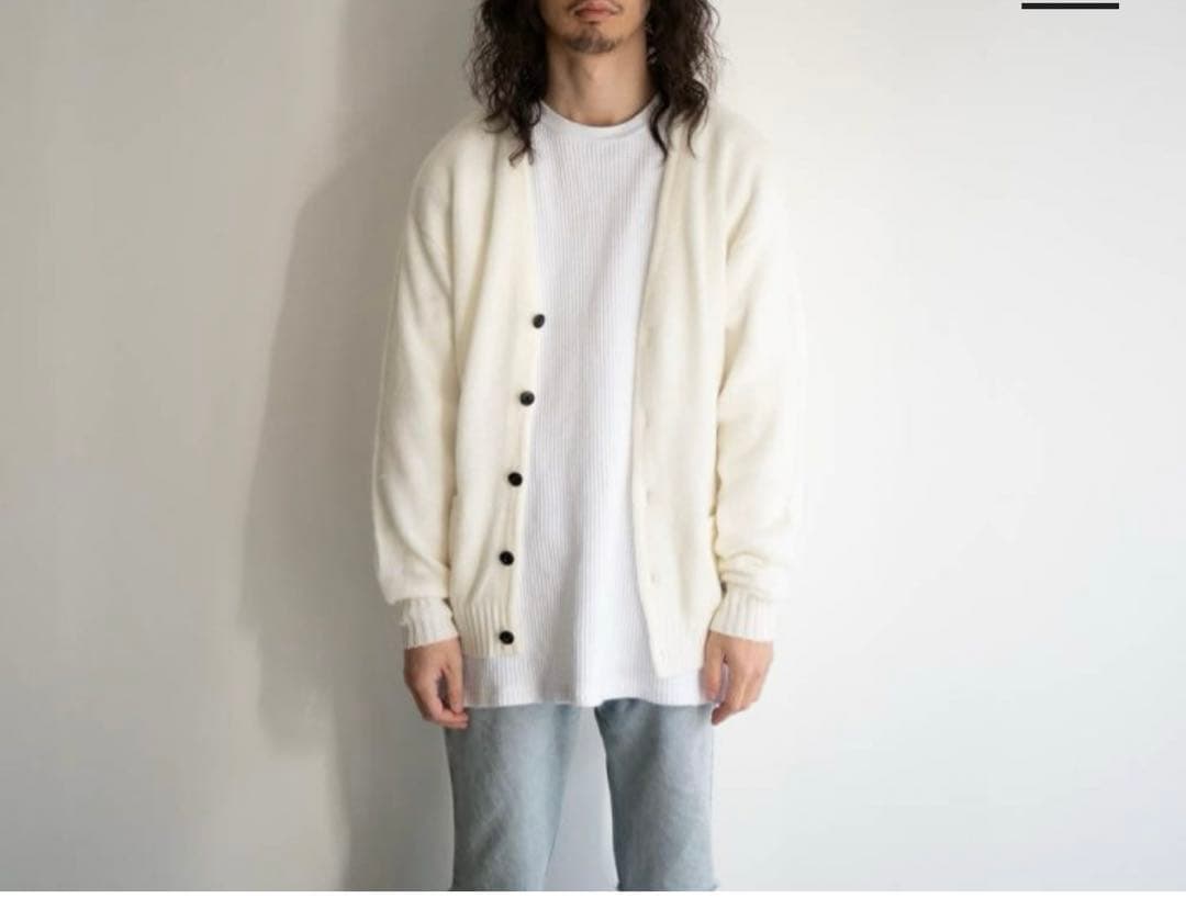 野村訓一愛用 ワコマリア モヘアカーディガン - メルカリ