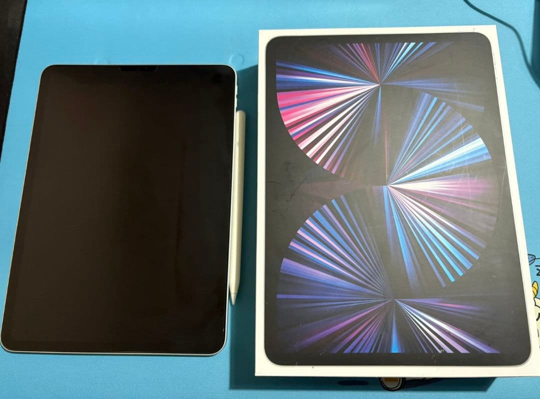 iPad Pro(第３世代) 11インチ　　Apple Pencil第2世代 SIMフリー】iPad Pro 11インチ（第3世代） Wi-Fi+Cellular 512GB