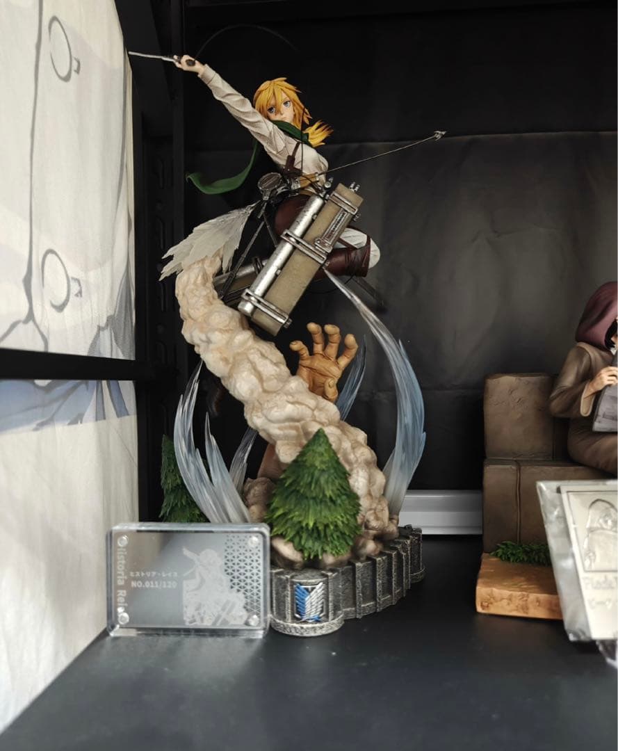 進撃の巨人 ヒストリア・レイス フィギュア ガレージキット - メルカリ