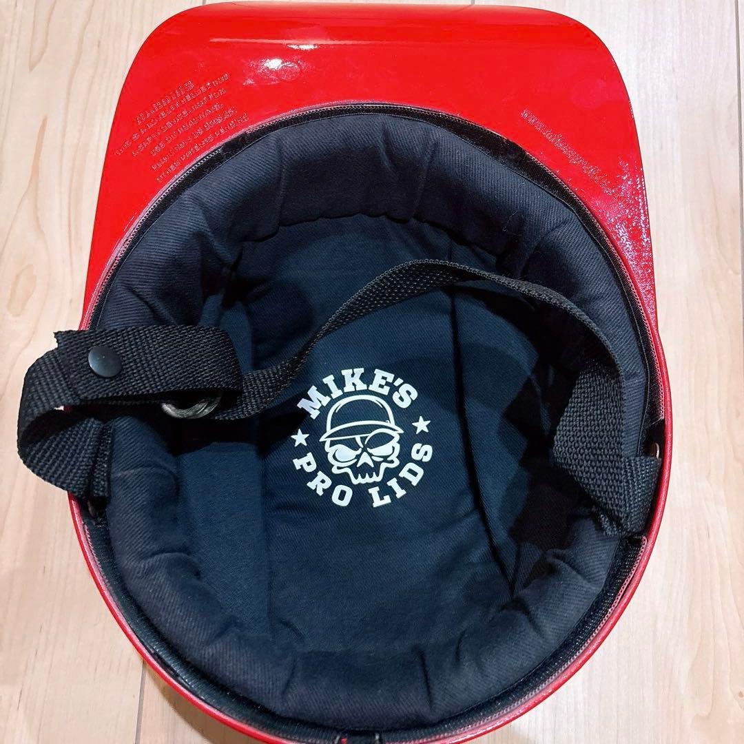 MIKE'S PRO LIDS バイク ヘルメット マリオ風カスタムペイント