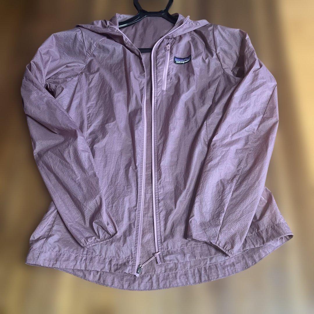 patagonia あずき色　フーディニー　ウィンドブレーカー Houdini Jacket Men's
