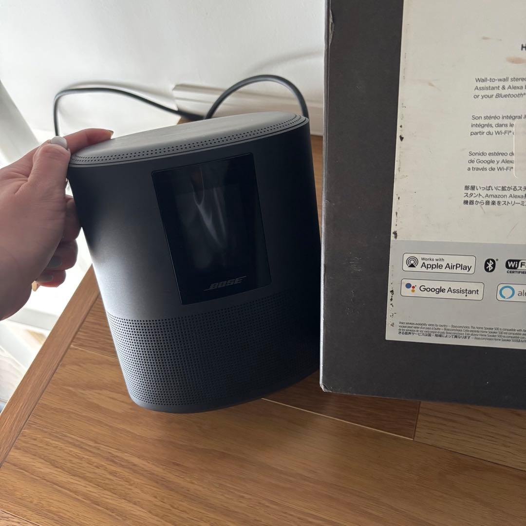 3月末出品終了！Bose  Speaker 500 ワイヤレススピーカー Amazon.co.jp: Bose Smart Speaker 500 スマートスピーカー Bluetooth