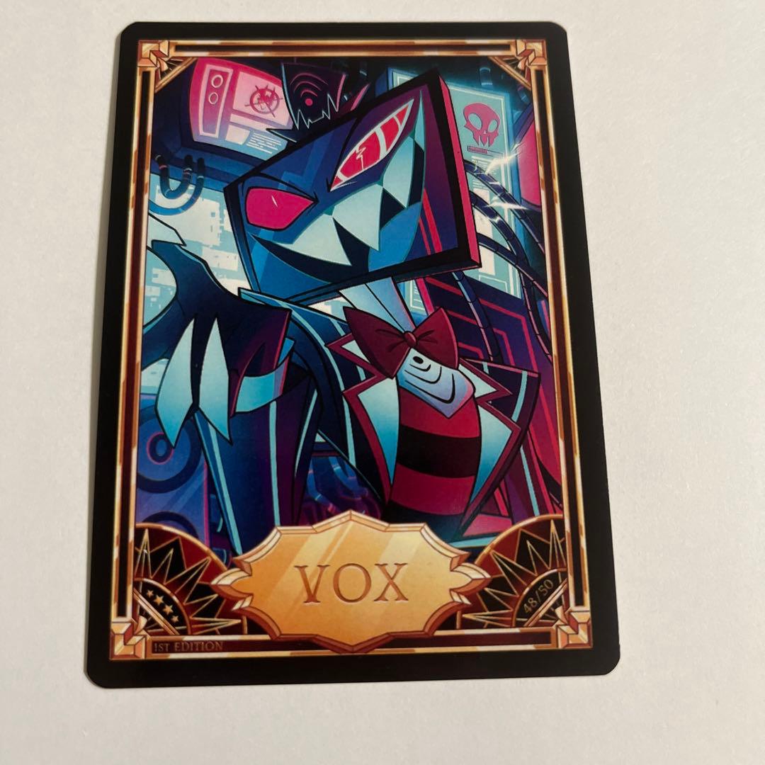 ハズビンホテル トレカ カード Vox ヴォックス hazbin hotel - メルカリ