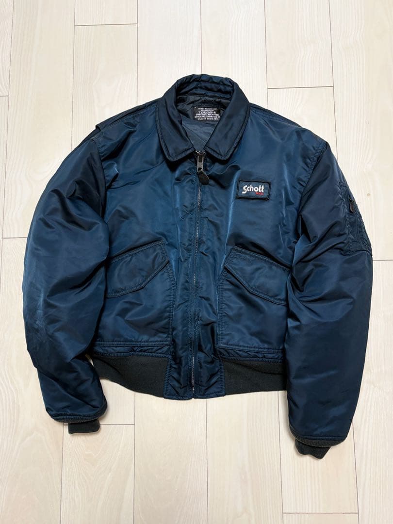 美品 田中シェン着用 90s Schott CWU-R フライトジャケット XL - メルカリ