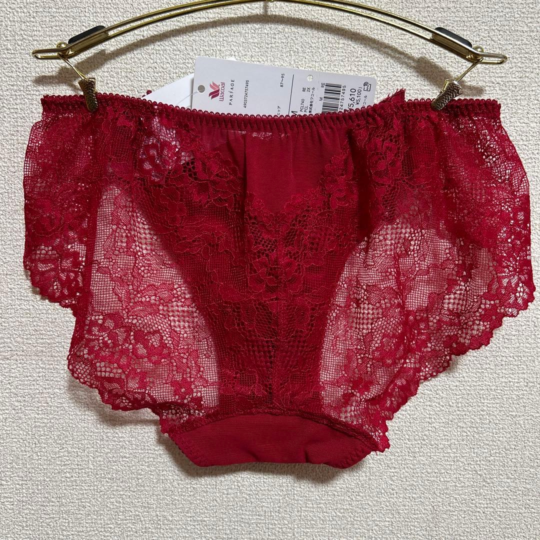 D65赤 ワコール パルファージュ パーソナルフィットプラス ブラ