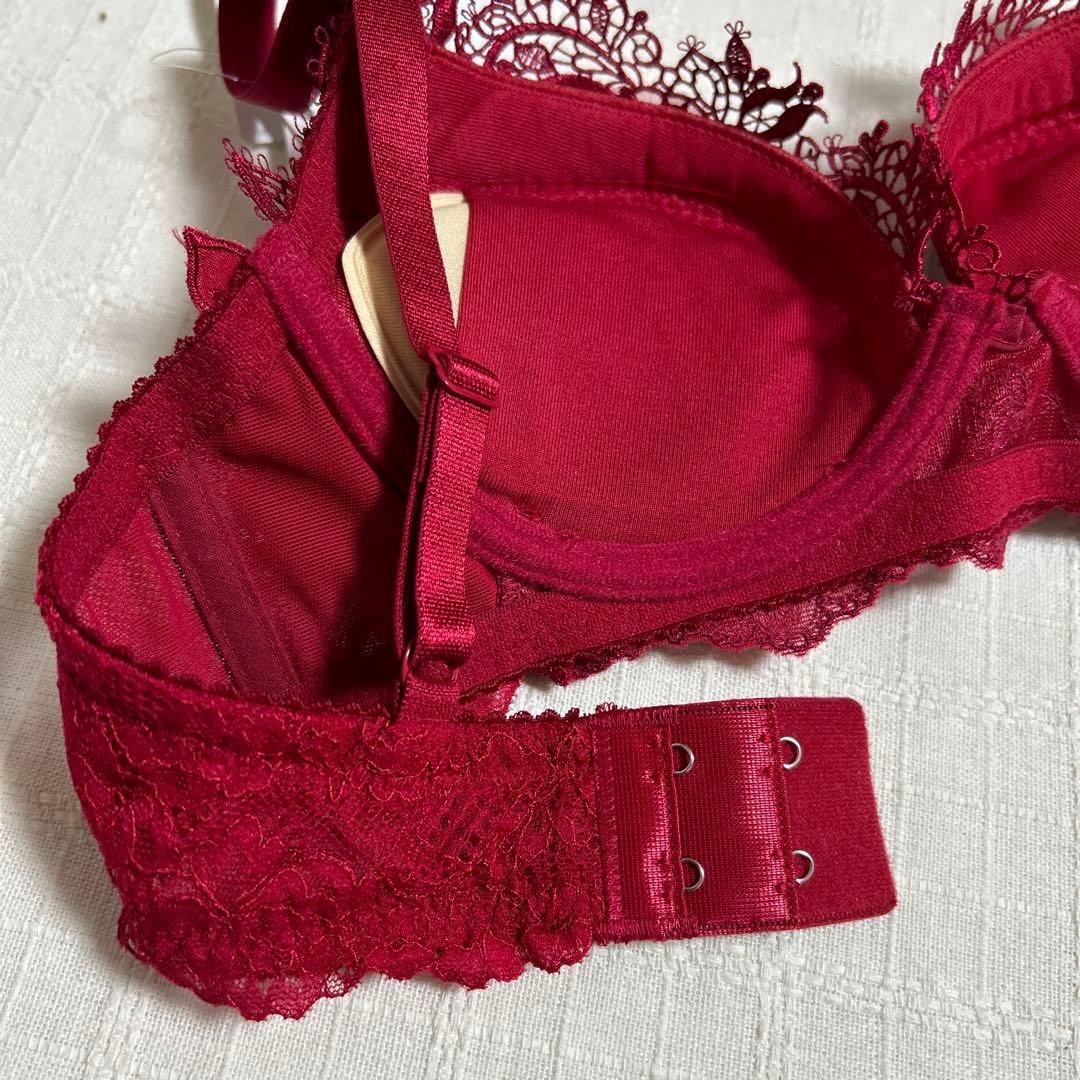 D65赤 ワコール パルファージュ パーソナルフィットプラス ブラ