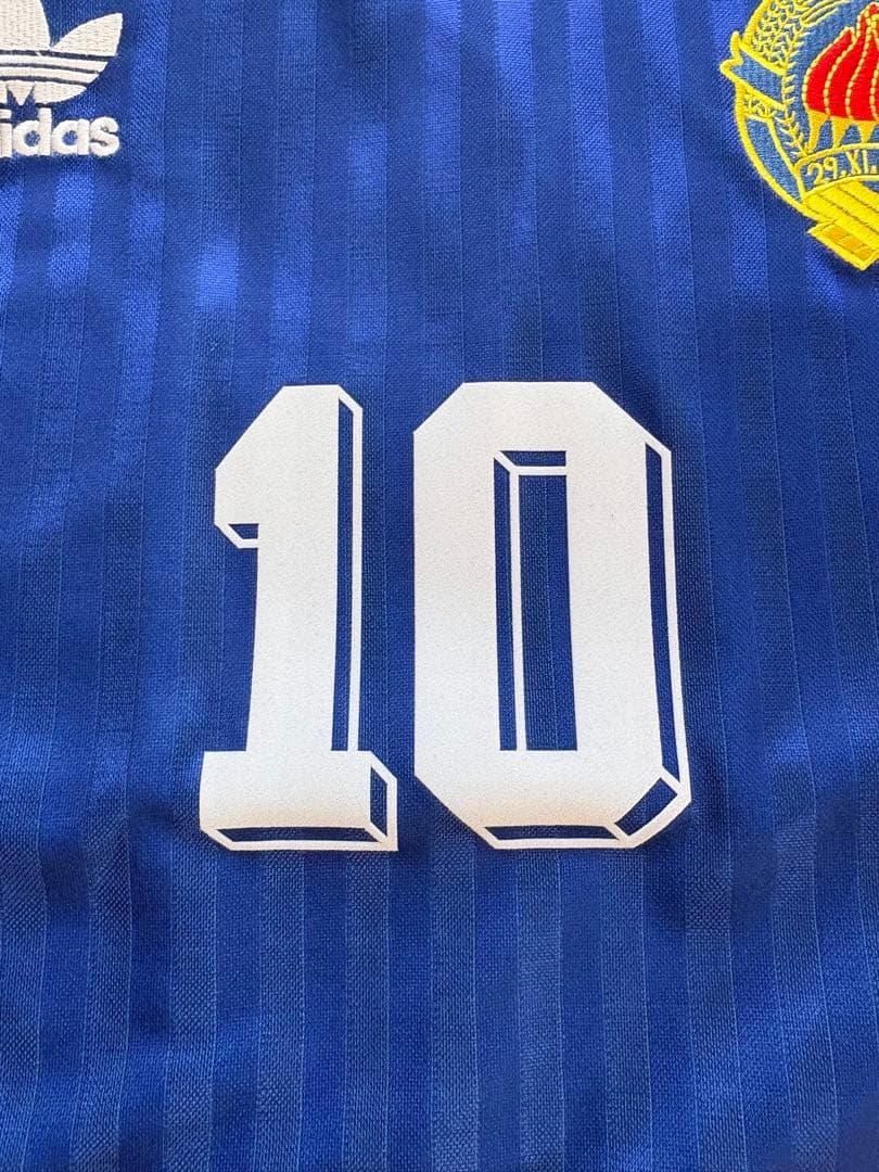 注目❗️adidas ユーゴスラビア代表サッカーユニホーム長袖10番