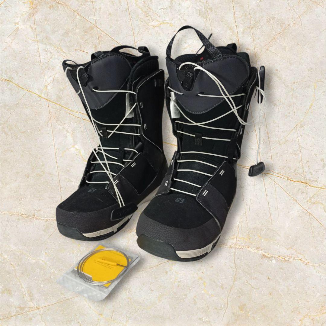 SALOMON スノーボードブーツ 27.5cm WIDE　カービング　パウダー