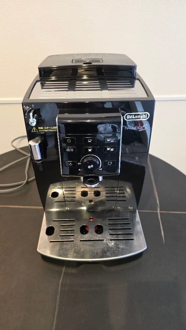 【ジャンク品】De'Longhi マグニフィカS マグニフィカS スマート 全自動コーヒーマシン シルバーブラック