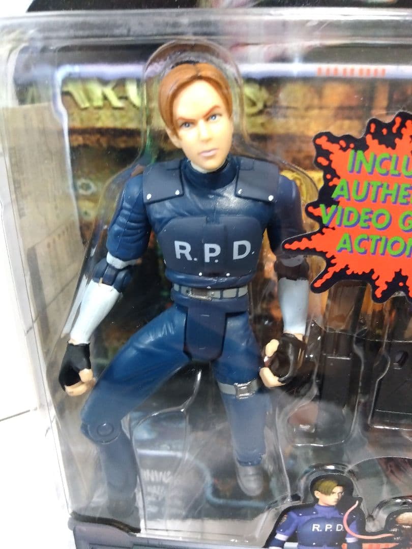 1512　未開封　トイビズ　TOYBIZ　バイオハザード2　レオン＆リッカー