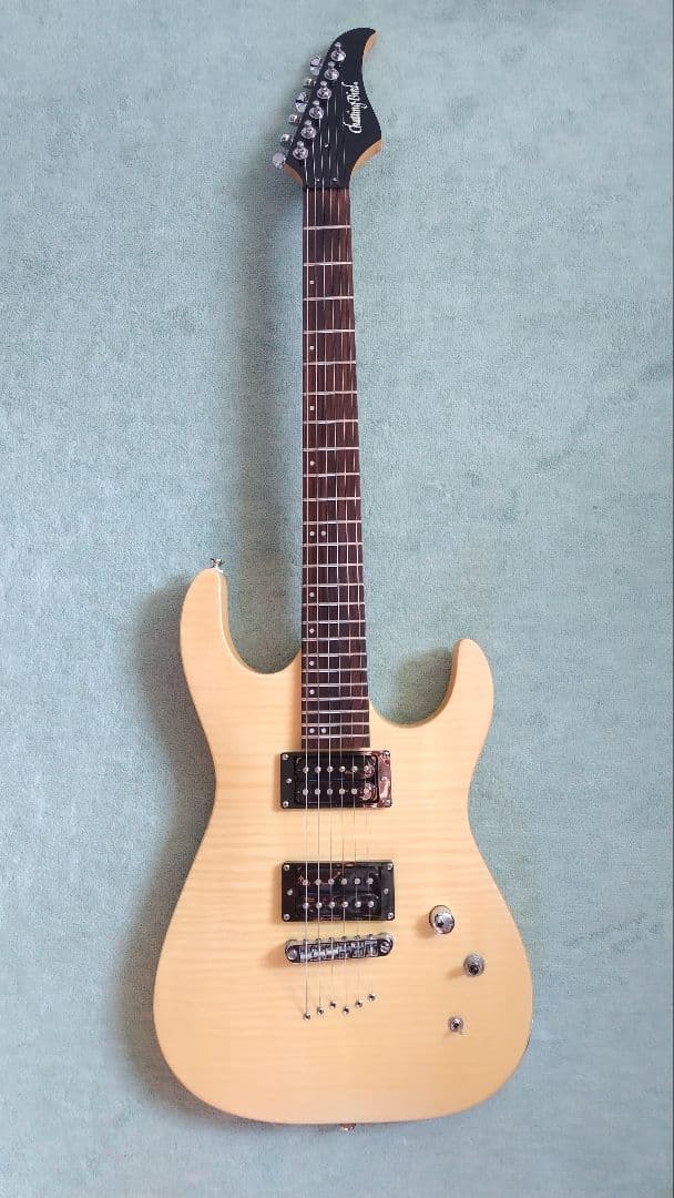 Charming Bird エレキギター CDK-A2 YMN 初心者にもオススメなChatting Birdフレイムメイプルの美しい中古品が
