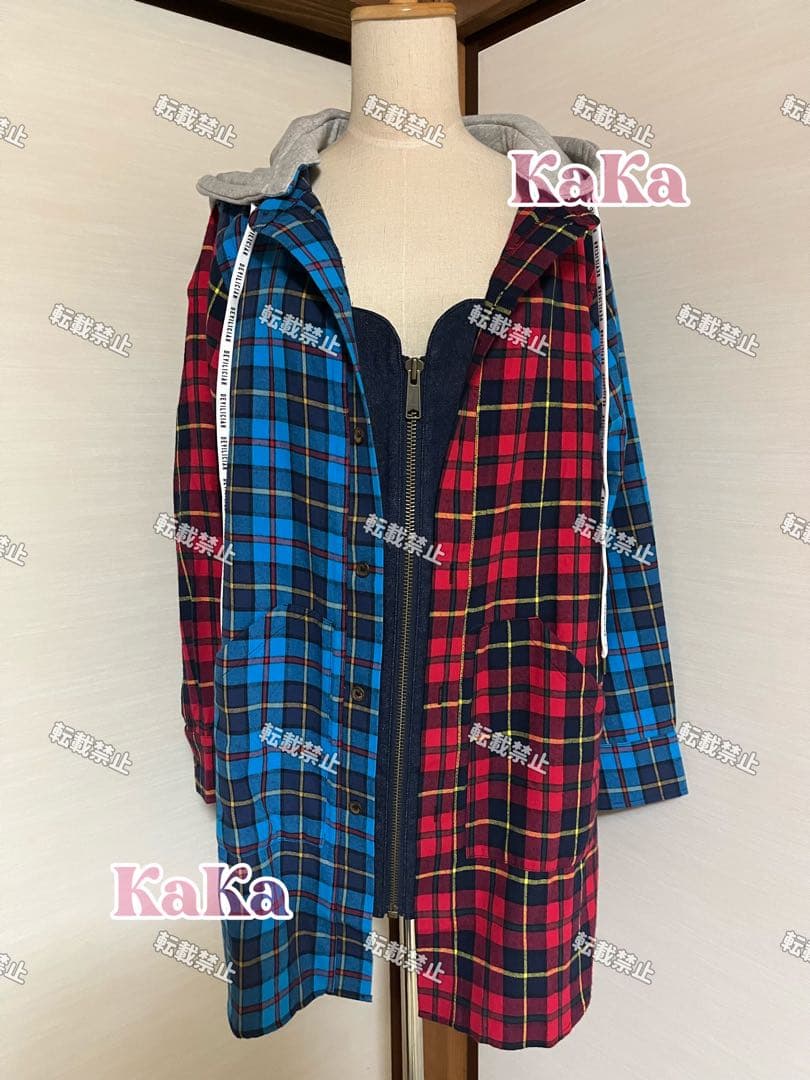 DEVILICIAN バイカラーネルフーディー size1