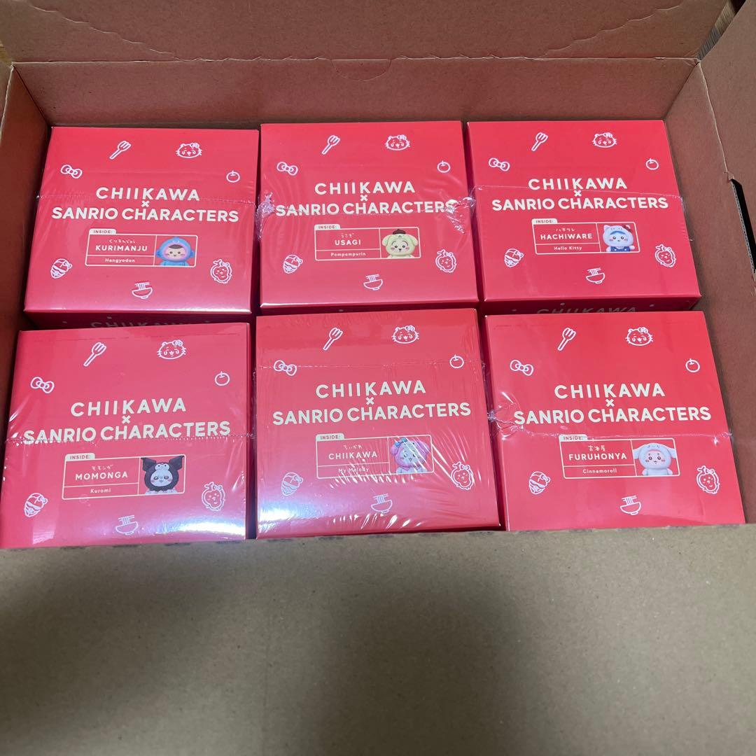 【値下げ】ちいかわ×サンリオキャラクターズ Kiramekko（全6種）セット