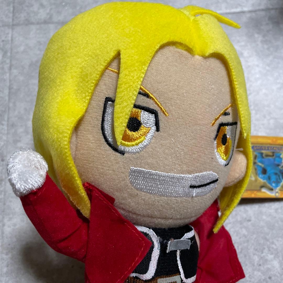 鋼の錬金術師　ぬいぐるみ　エドワードエルリック　激レア　レトロ当時物アニメグッズ